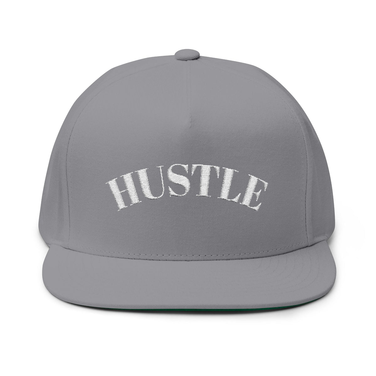 Hustle - Flat Bill Snapback Trucker Hat