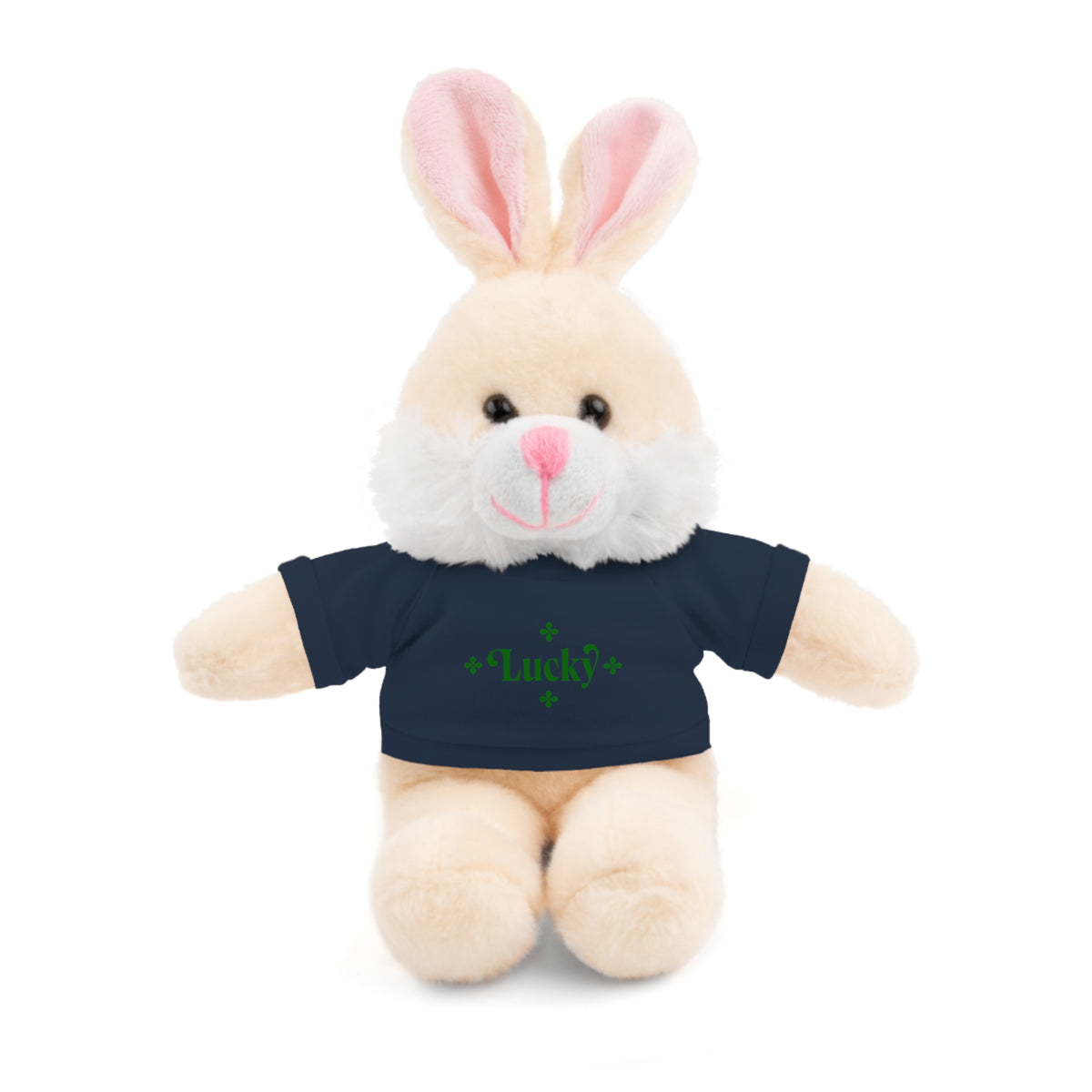 Lucky Tee Plush - Bear, Sheep, Bunny, Jaguar, Panda, or Lion