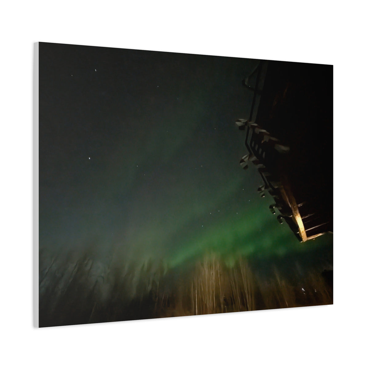"Passing Aurora" Canvas