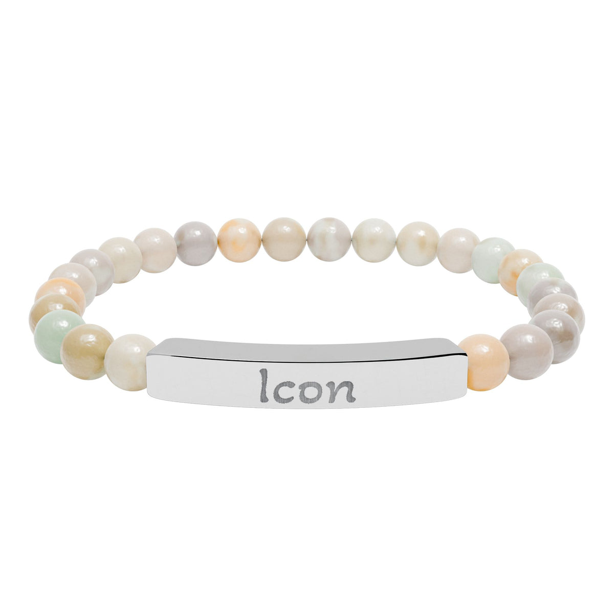 Engraved Stone Bracelet - 'Icon'