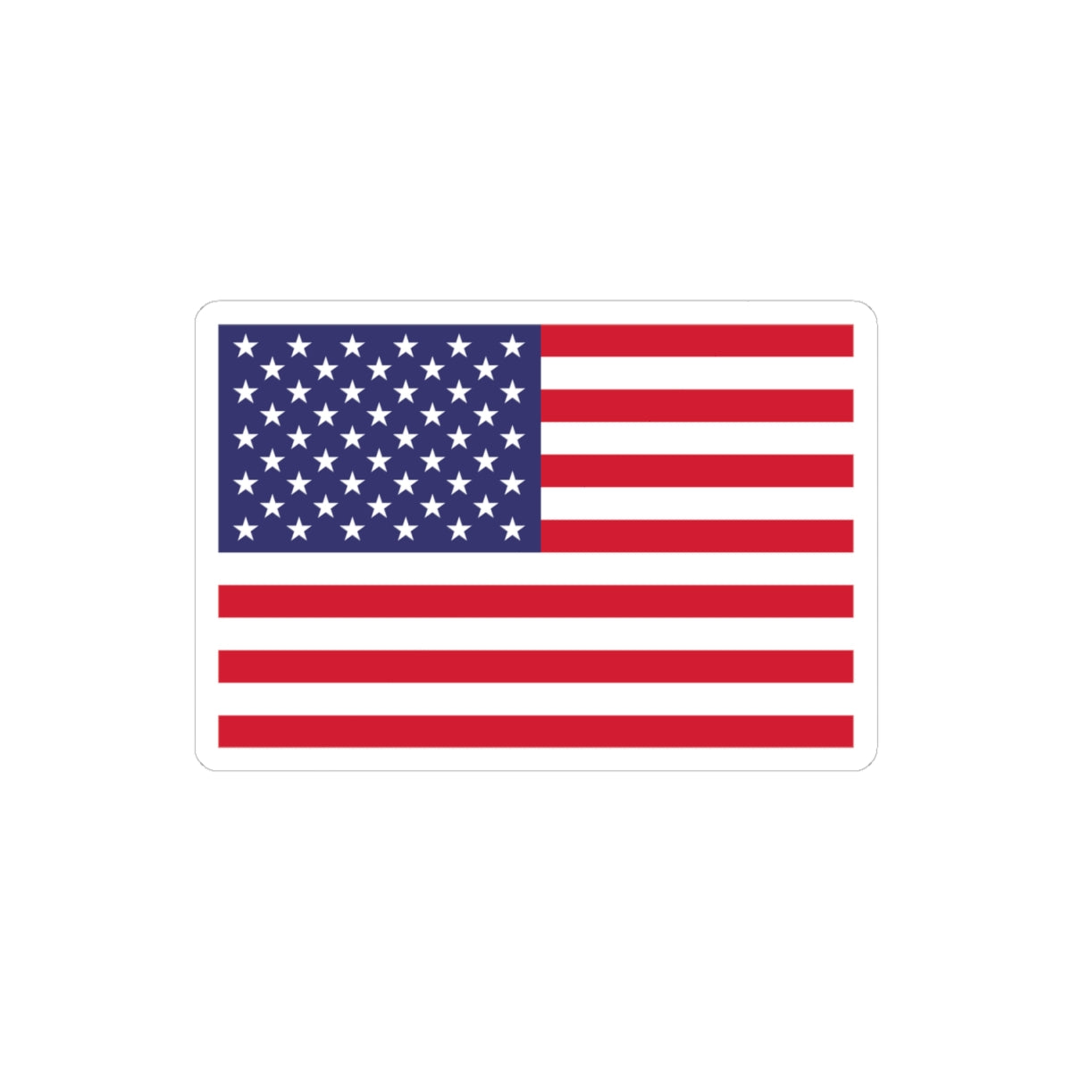 American Flag Sticker
