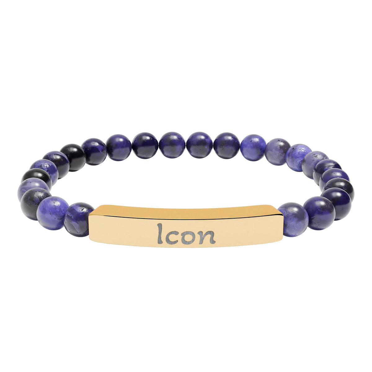 Engraved Stone Bracelet - 'Icon'