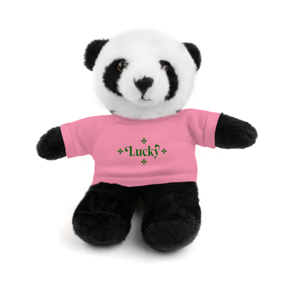 Lucky Tee Plush - Bear, Sheep, Bunny, Jaguar, Panda, or Lion