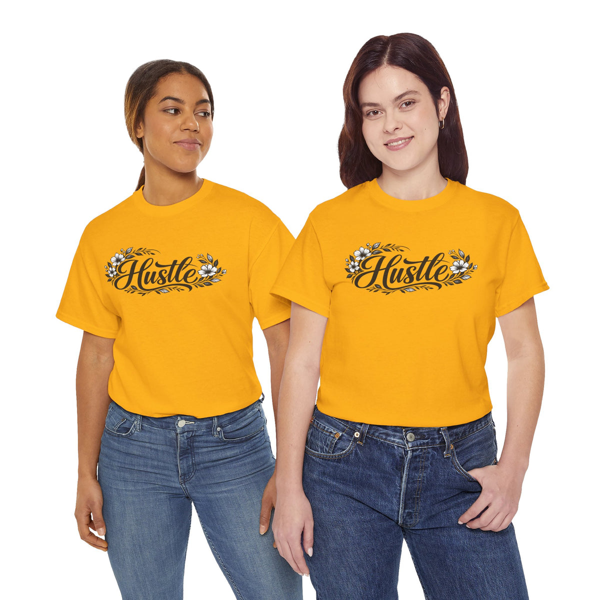Hustle Flower Tee - Assorted Colors