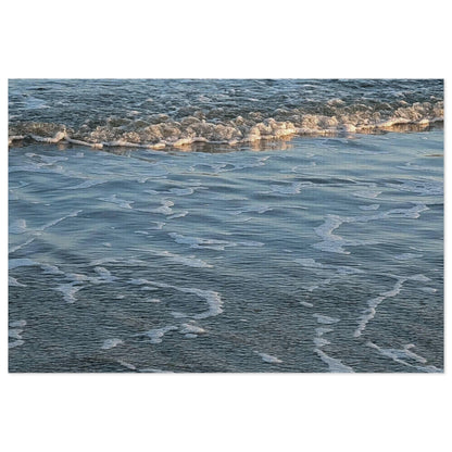 Ocean Shoreline Jigsaw Puzzle with Tin — Calming Beach Waves 252‑Piece Puzzle