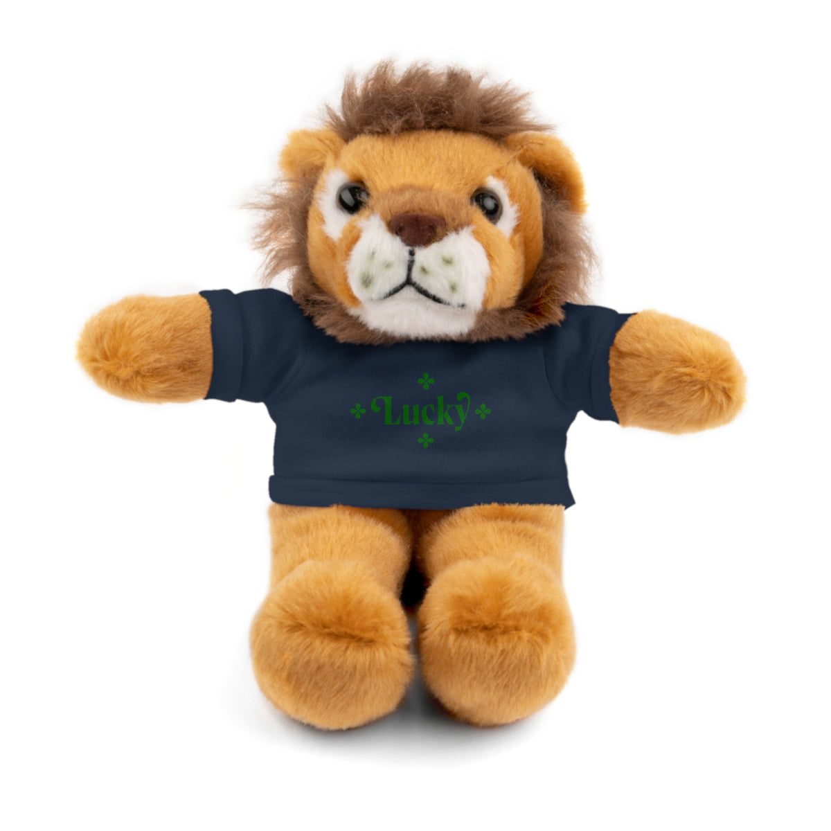 Lucky Tee Plush - Bear, Sheep, Bunny, Jaguar, Panda, or Lion