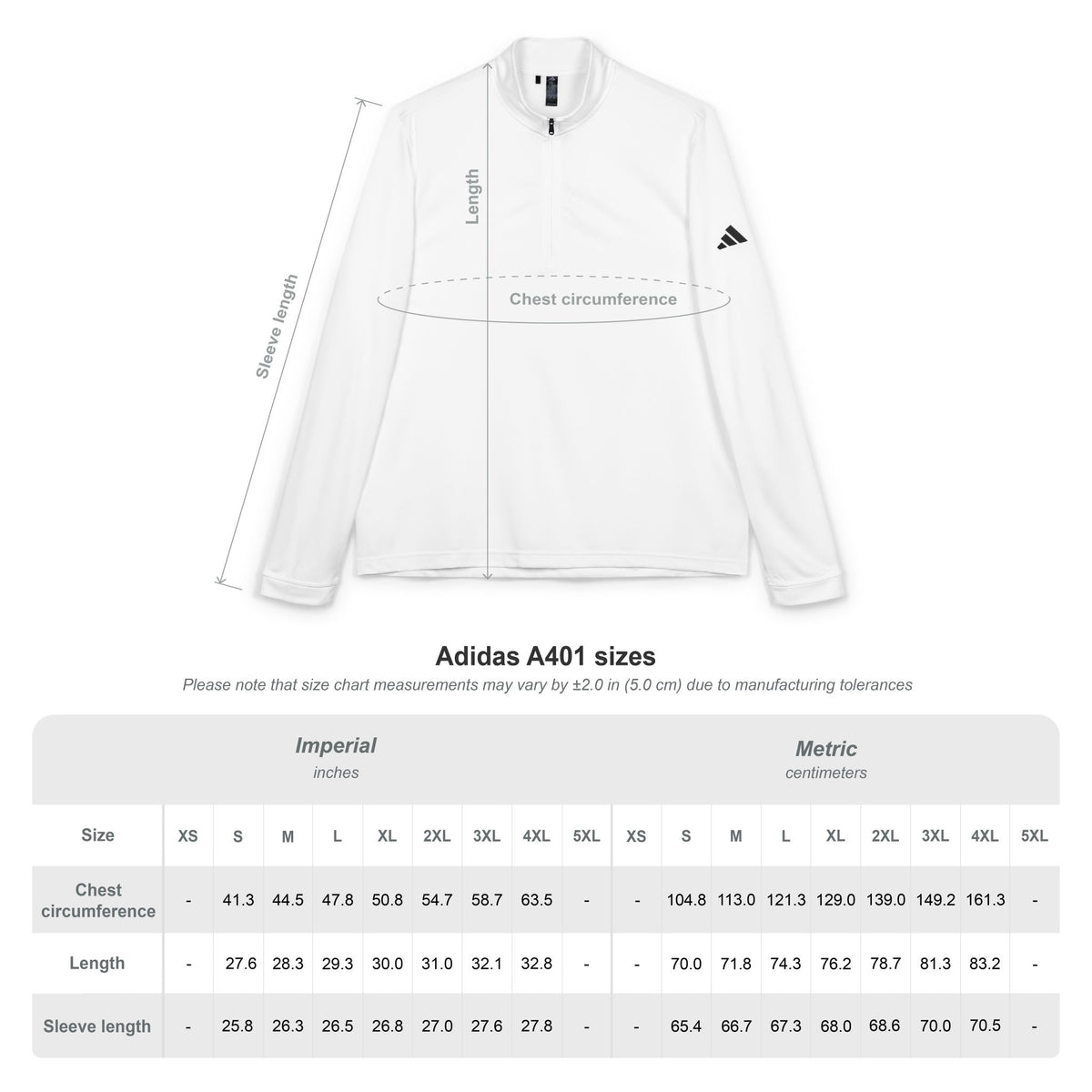 Baubles Logo Embroidered Adidas Quarter-Zip Pullover - Assorted Colors
