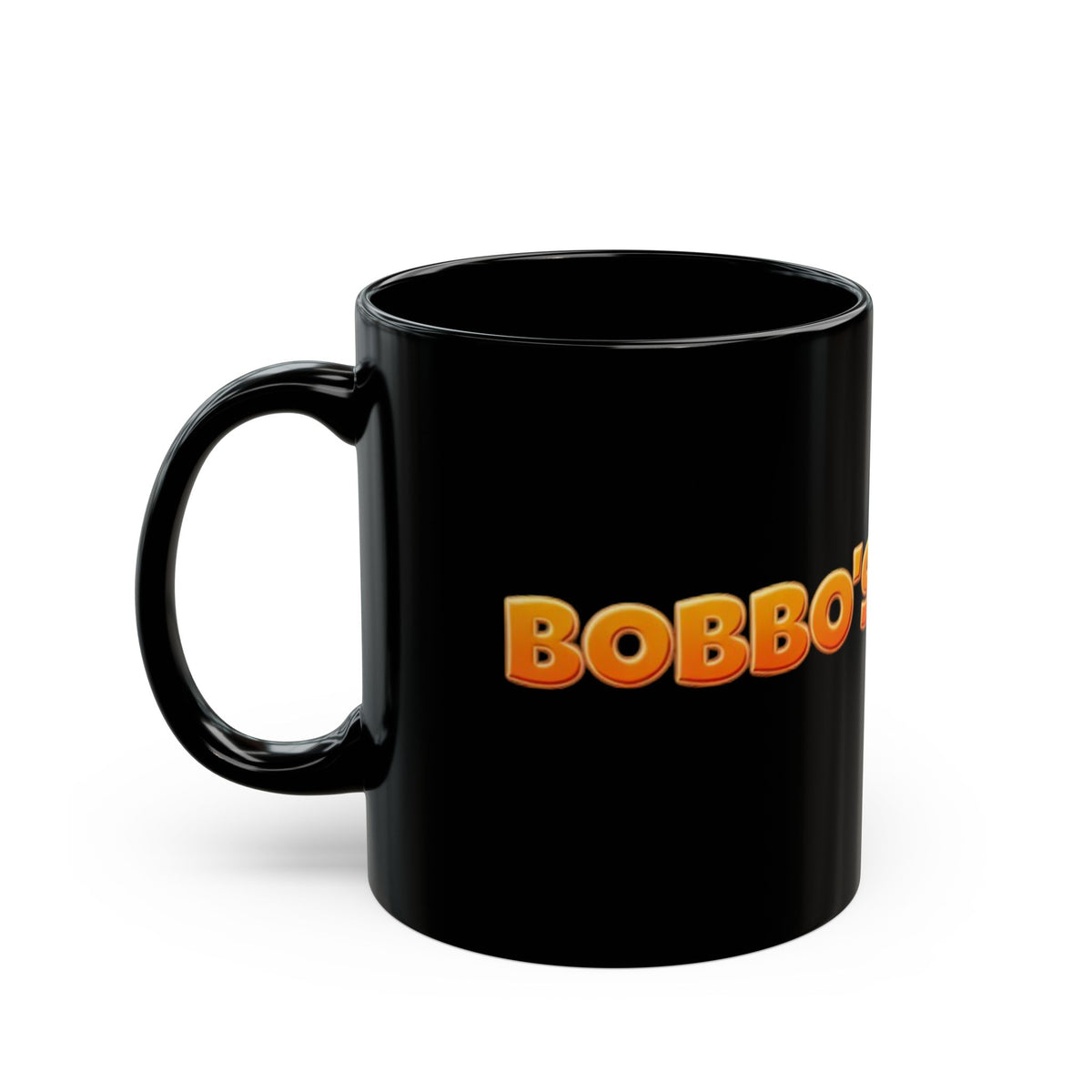 Baubles Big Logo Mug - Black