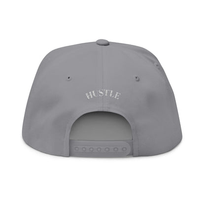 Hustle - Flat Bill Snapback Trucker Hat