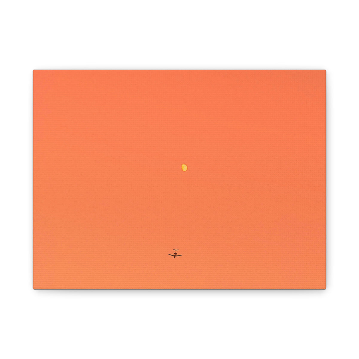"To The Moon" (Orange) Canvas