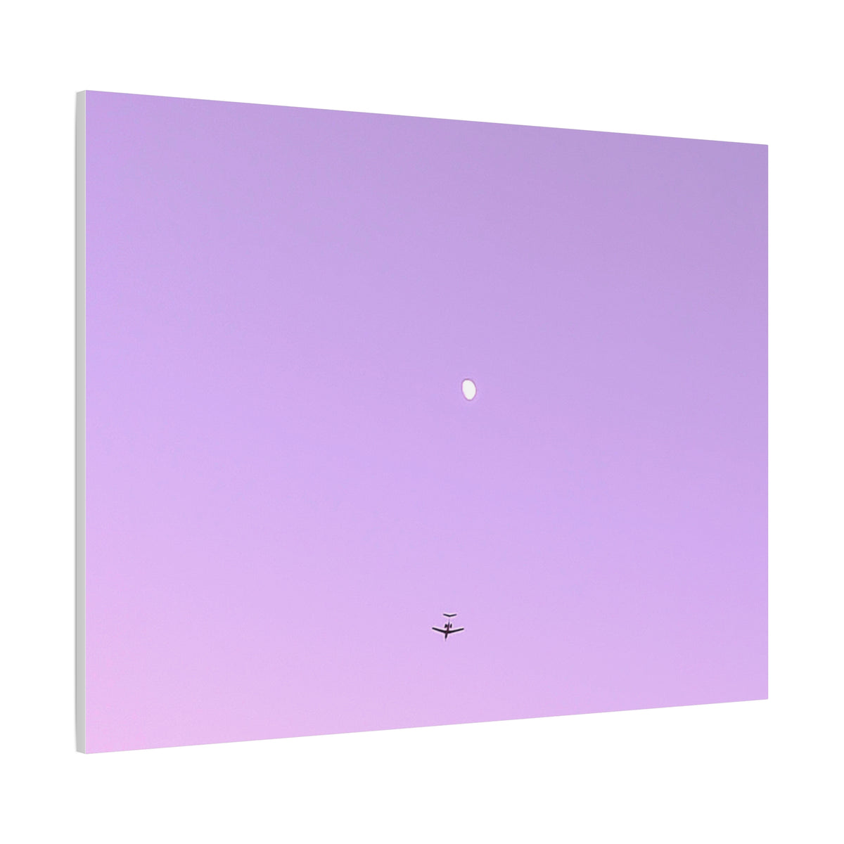 "To The Moon" (Purple) Canvas