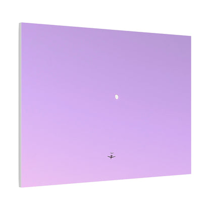 "To The Moon" (Purple) Canvas