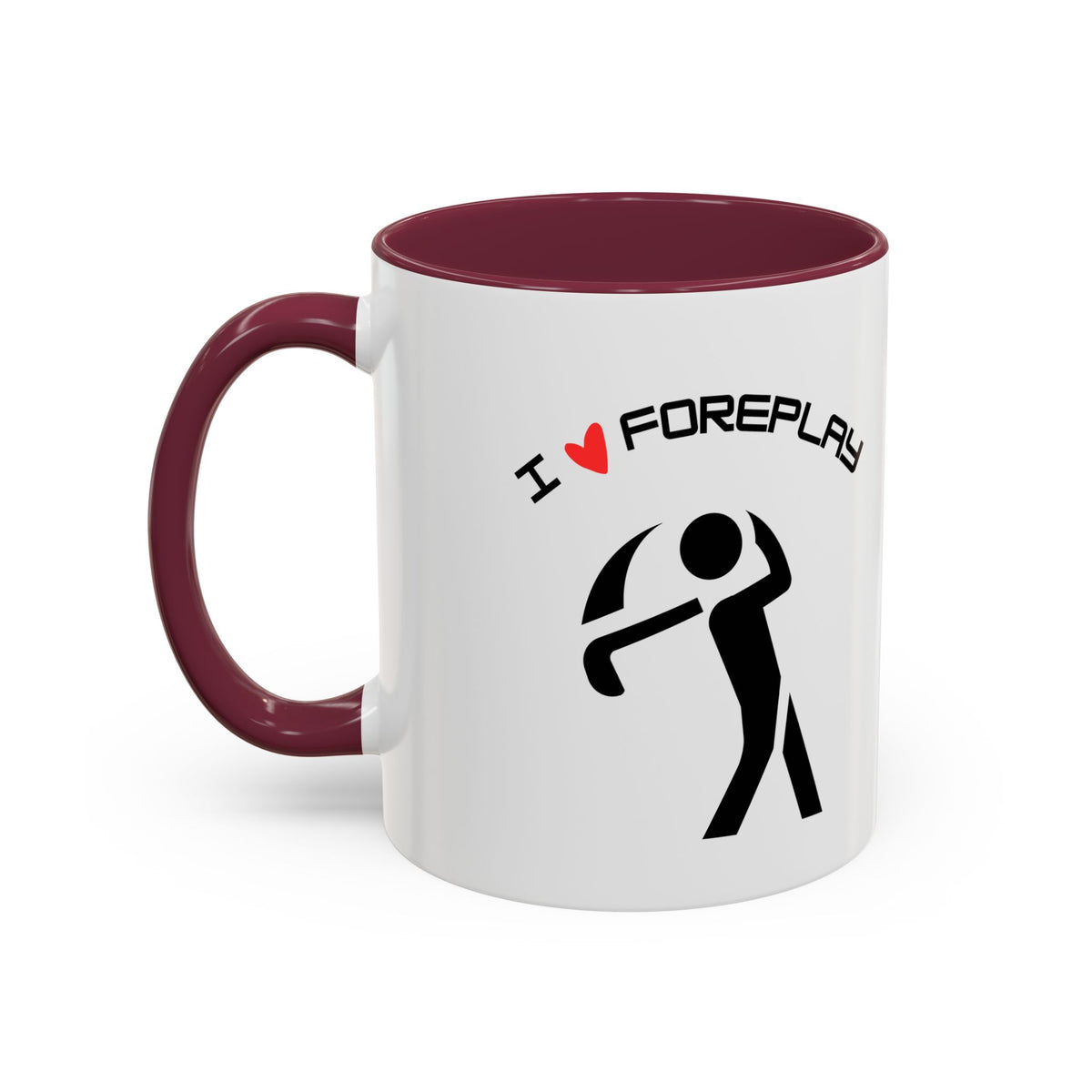Golf Coffee Mug (11oz & 15oz) - "I Love Foreplay"
