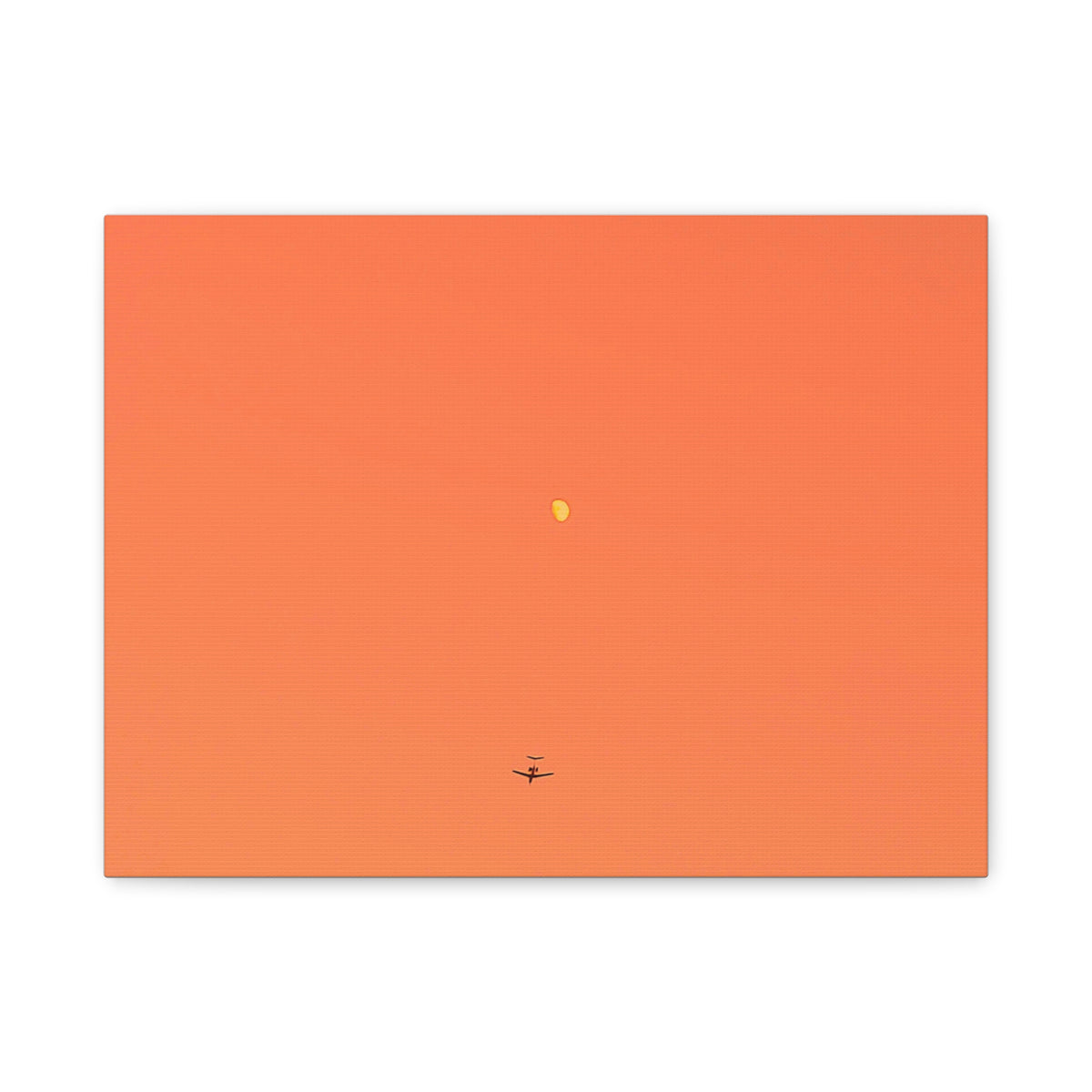 "To The Moon" (Orange) Canvas