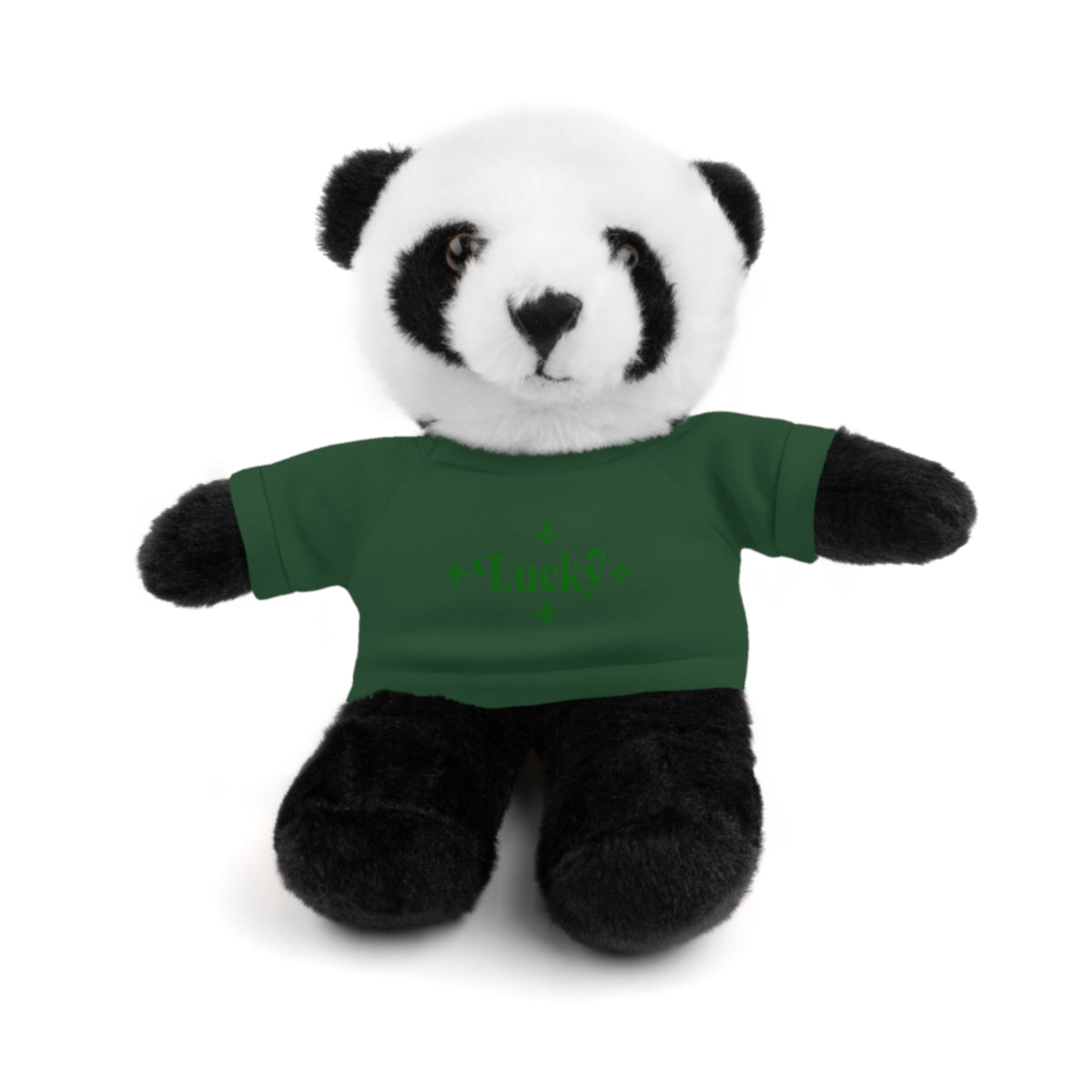 Lucky Tee Plush - Bear, Sheep, Bunny, Jaguar, Panda, or Lion