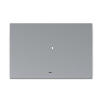"To The Moon" (Gray) Canvas