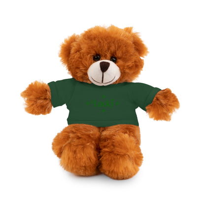Lucky Tee Plush - Bear, Sheep, Bunny, Jaguar, Panda, or Lion