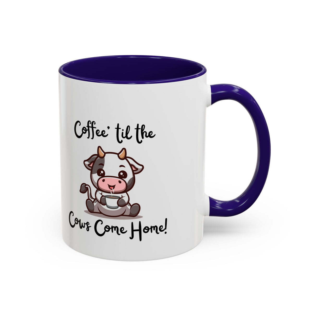 Coffee Mug (11oz & 15oz) - Coffee Cow - Assorted Colors