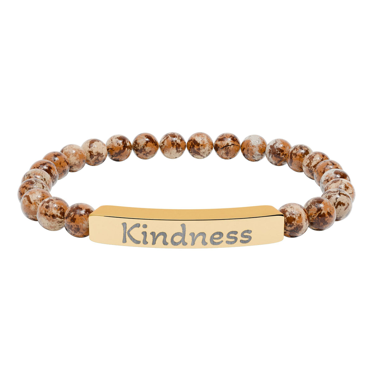 Engraved Stone Bracelet - 'Kindness'