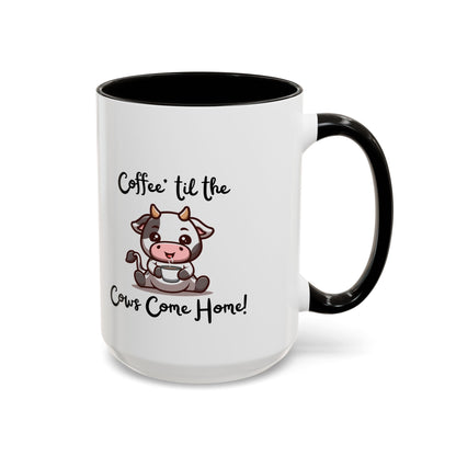 Coffee Mug (11oz & 15oz) - Coffee Cow - Assorted Colors