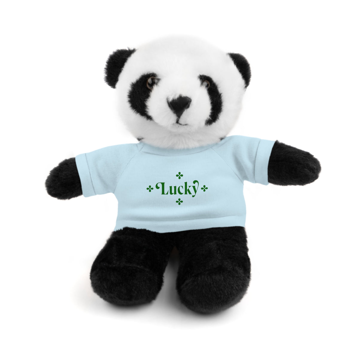 Lucky Tee Plush - Bear, Sheep, Bunny, Jaguar, Panda, or Lion