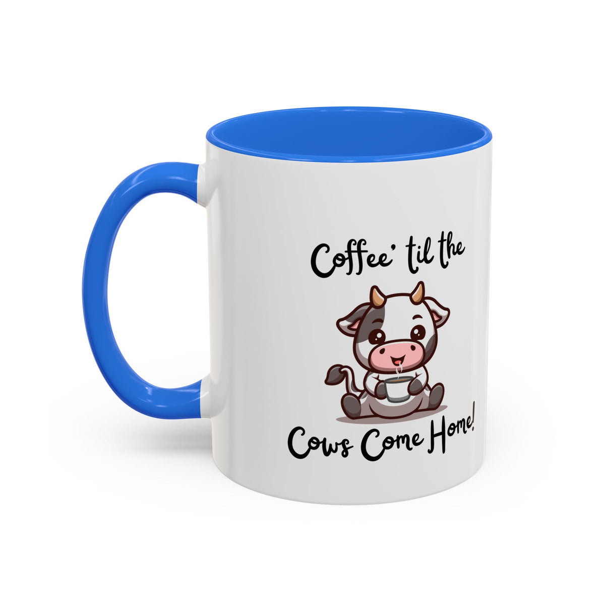 Coffee Mug (11oz & 15oz) - Coffee Cow - Assorted Colors