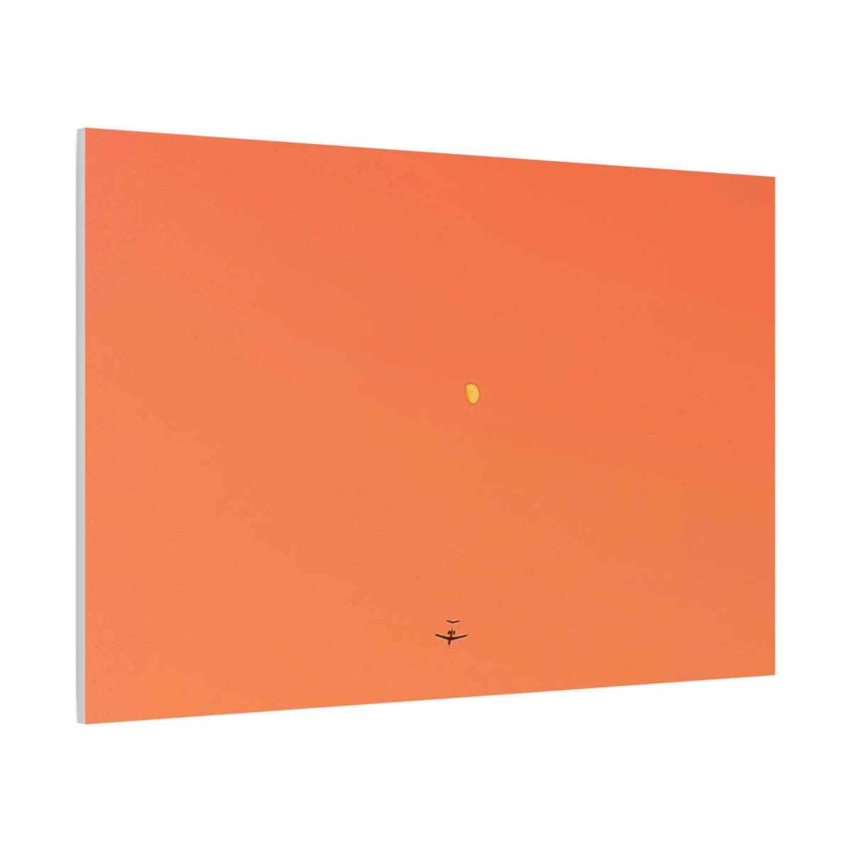 "To The Moon" (Orange) Canvas
