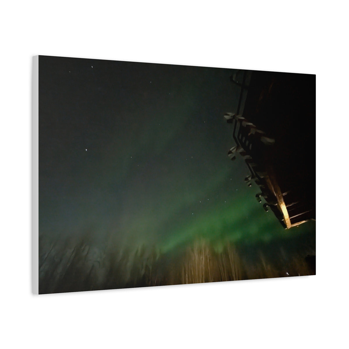 "Passing Aurora" Canvas