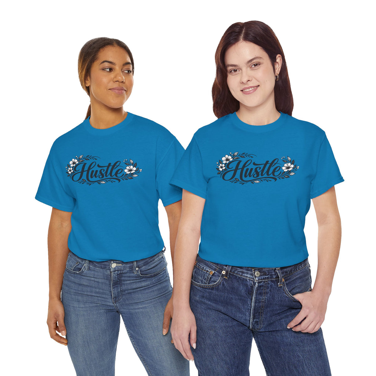 Hustle Flower Tee - Assorted Colors