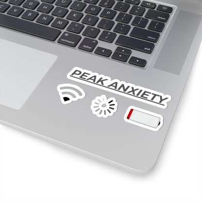 Peak Anxiety Sticker Set