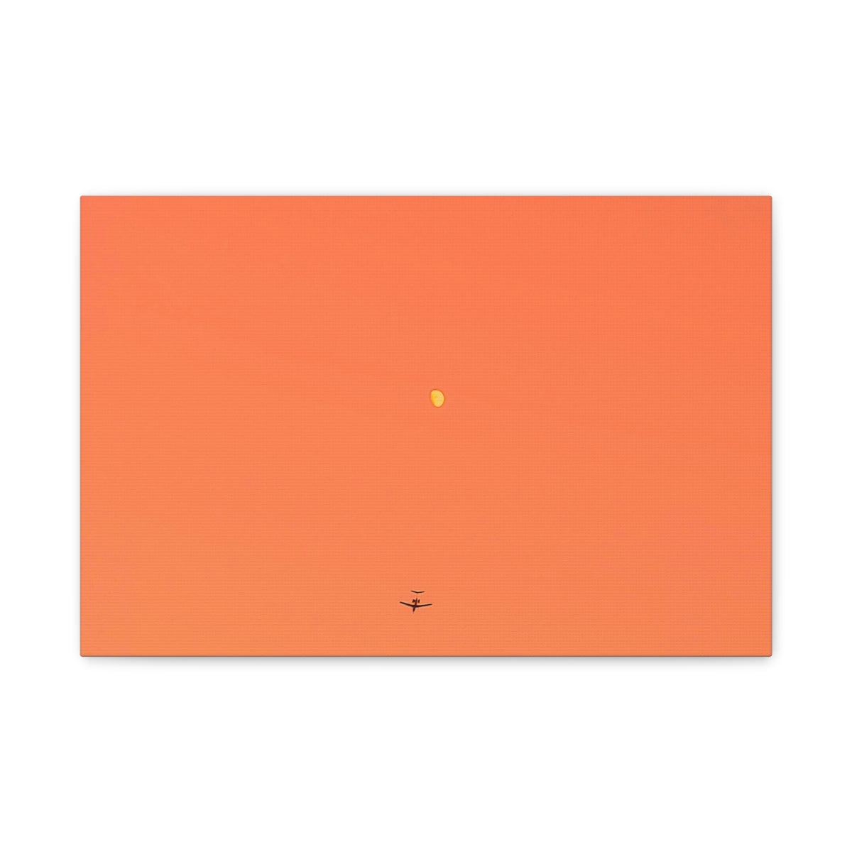 "To The Moon" (Orange) Canvas