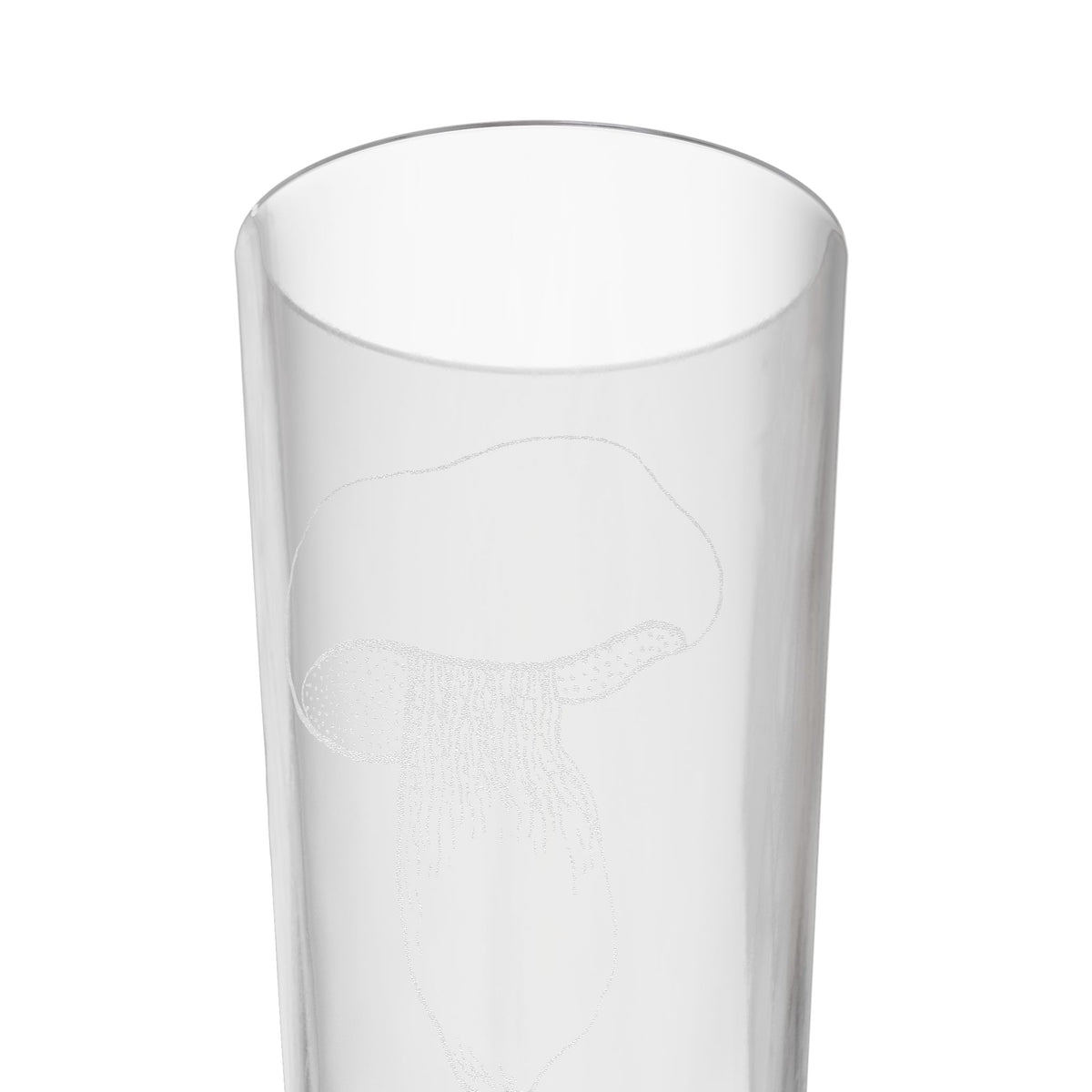 Etched 16oz Pint Glass – Mushroom 3