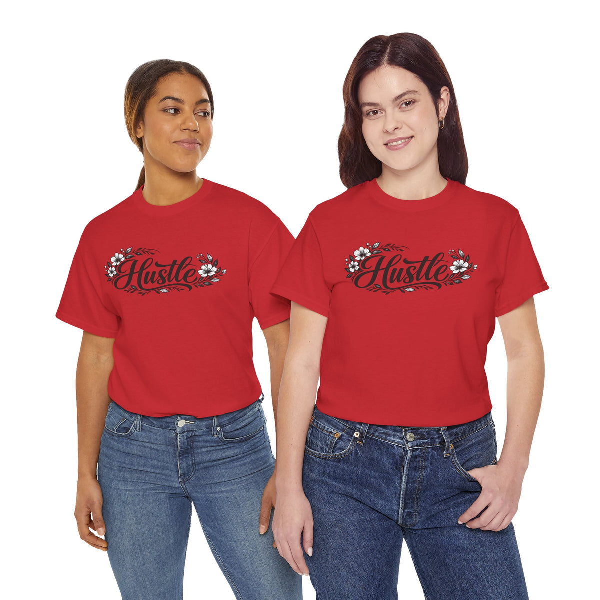 Hustle Flower Tee - Assorted Colors