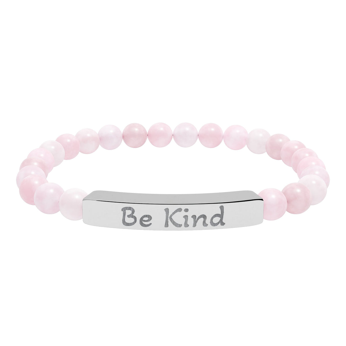 Engraved Stone Bracelet - 'Be Kind'