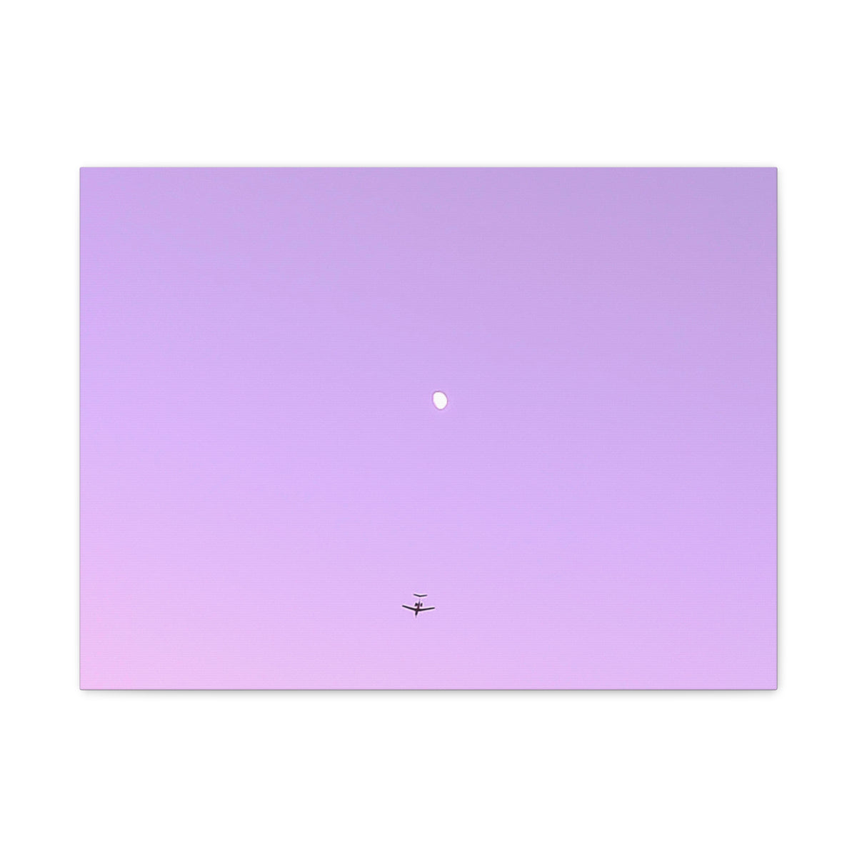 "To The Moon" (Purple) Canvas