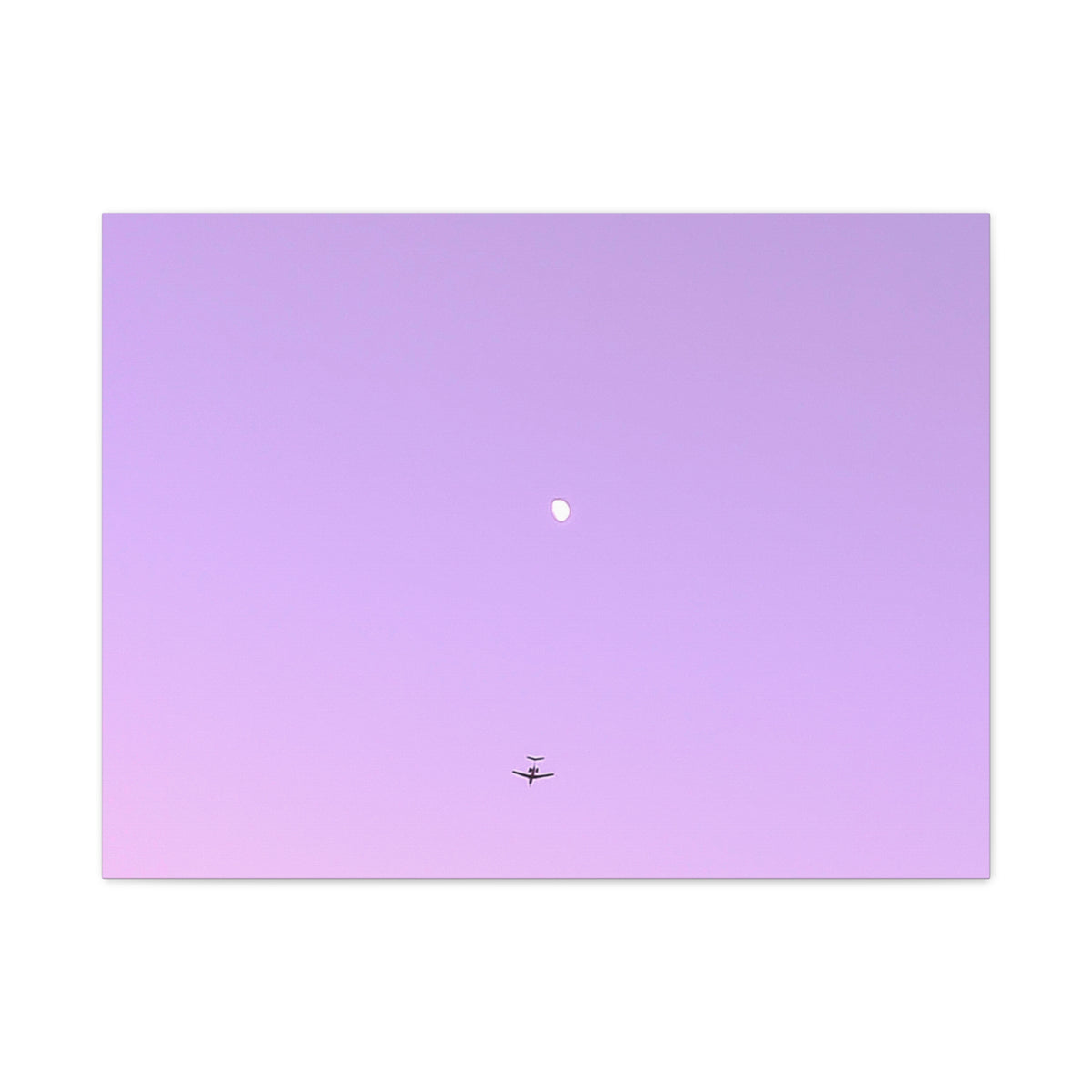 "To The Moon" (Purple) Canvas