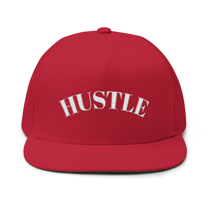 Hustle - Flat Bill Snapback Trucker Hat