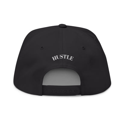 Hustle - Flat Bill Snapback Trucker Hat