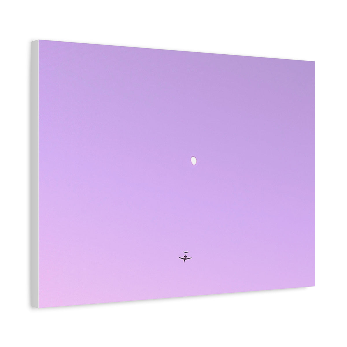 "To The Moon" (Purple) Canvas