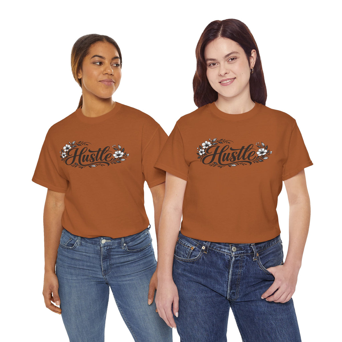Hustle Flower Tee - Assorted Colors