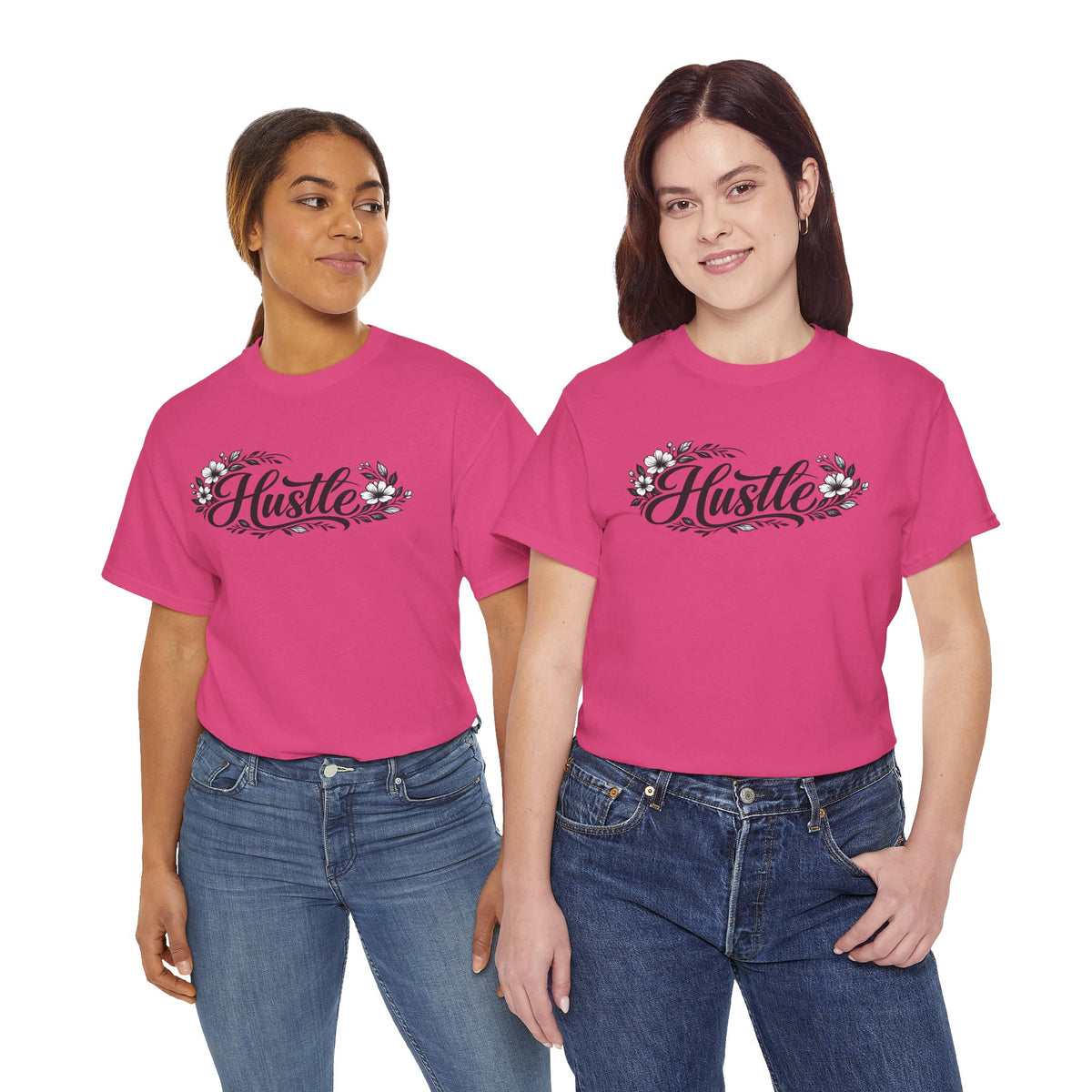 Hustle Flower Tee - Assorted Colors