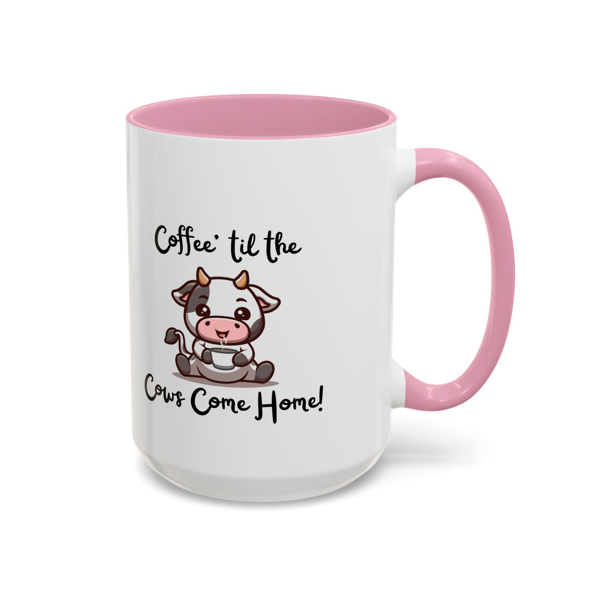 Coffee Mug (11oz & 15oz) - Coffee Cow - Assorted Colors