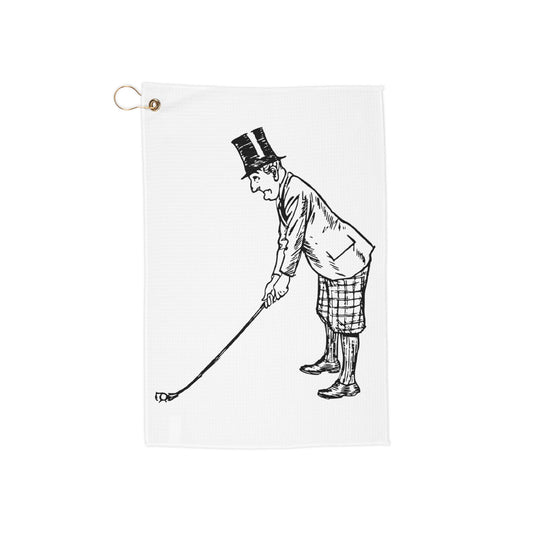 Golf Towel - Vintage Golfer