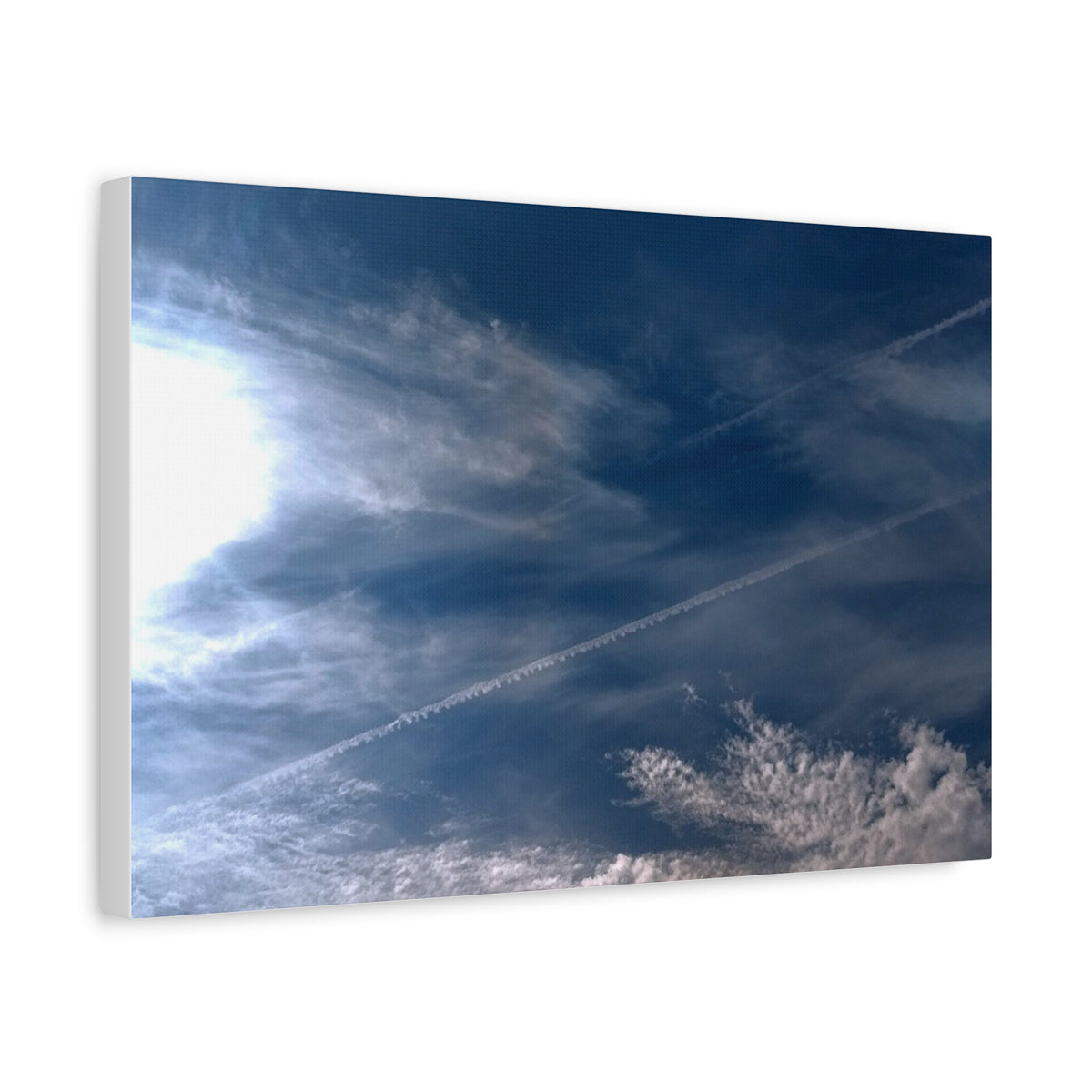 "Frosty Trails" Canvas