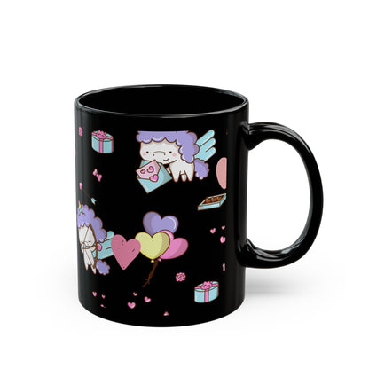 Unicorn Love Mug - Black