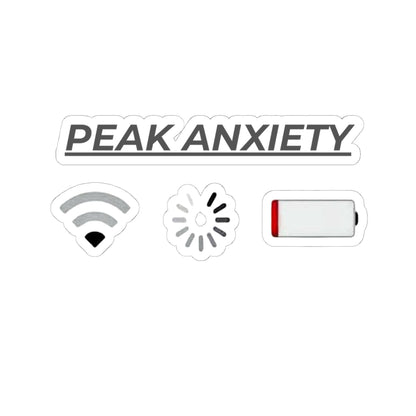Peak Anxiety Sticker Set