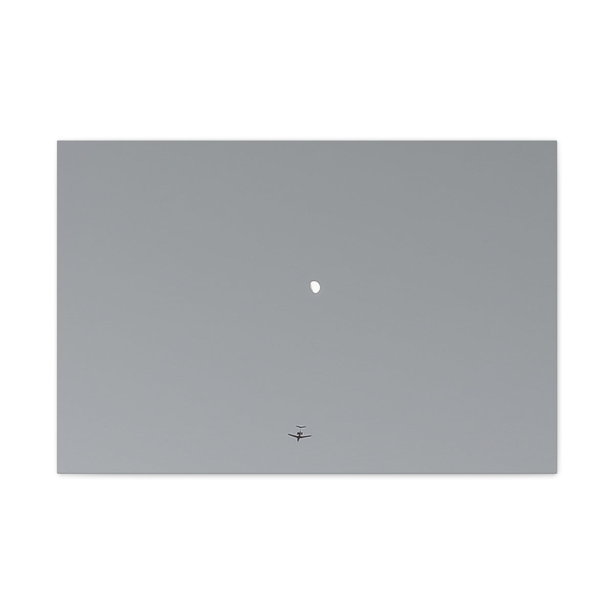 "To The Moon" (Gray) Canvas