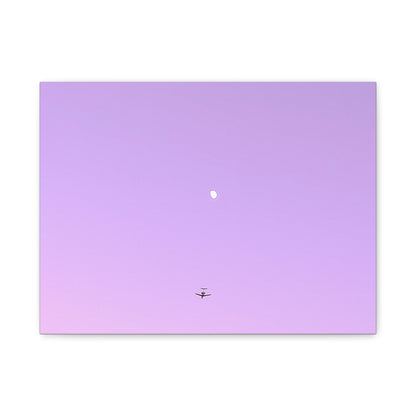 "To The Moon" (Purple) Canvas
