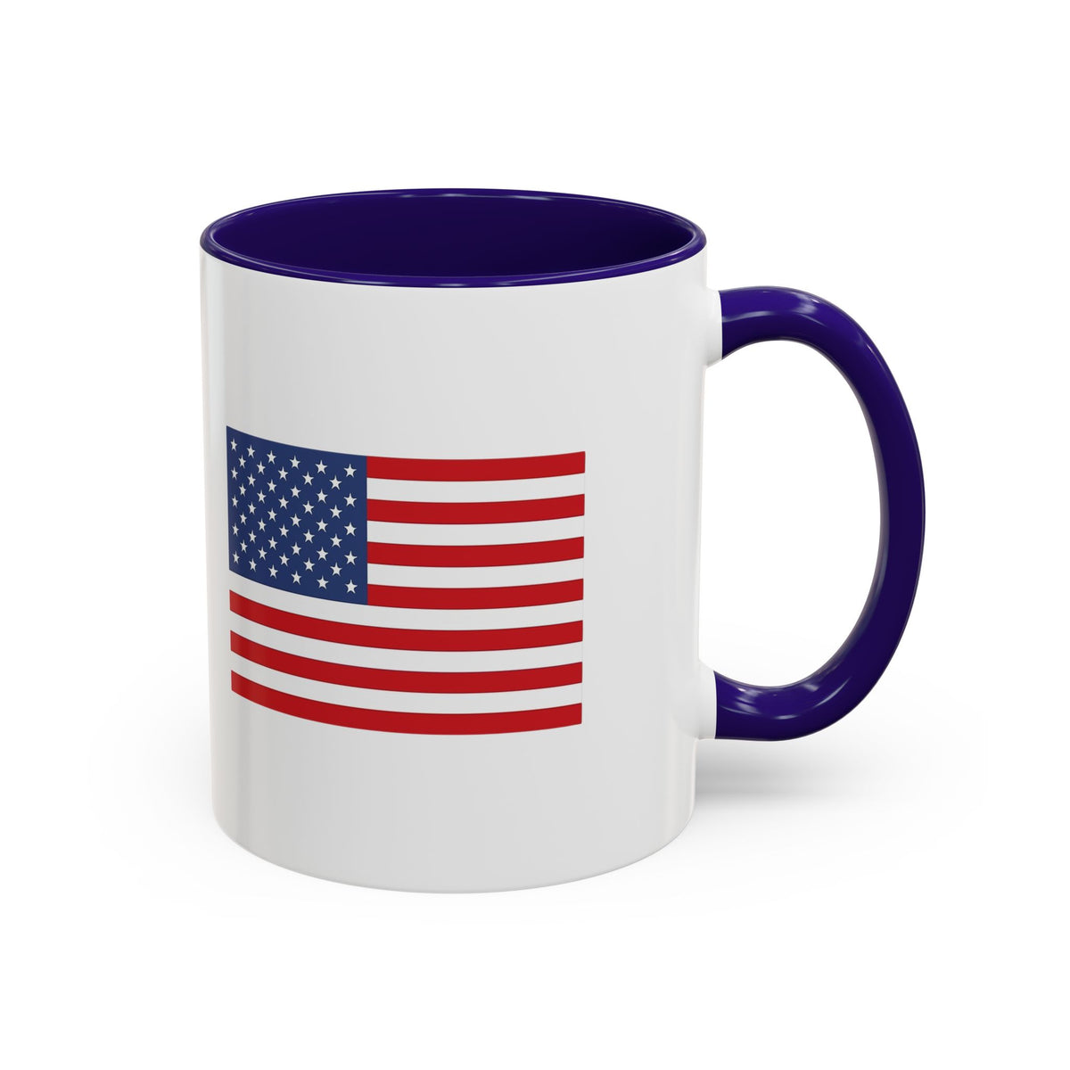 Coffee Mug (11oz & 15oz) - USA Flag - Assorted Colors