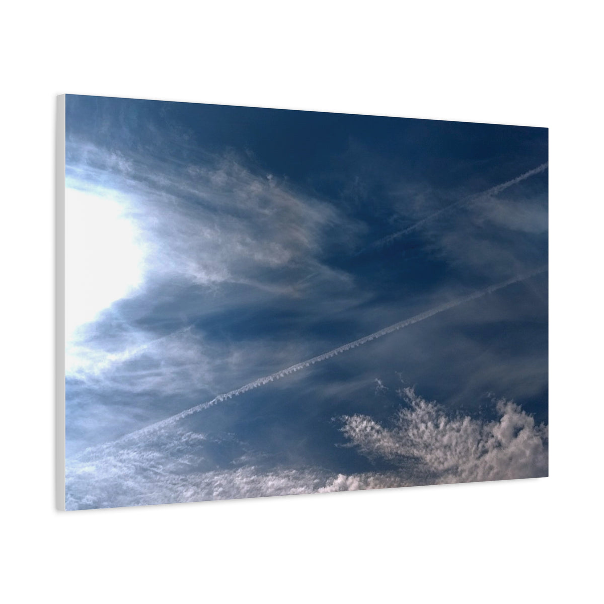 "Frosty Trails" Canvas